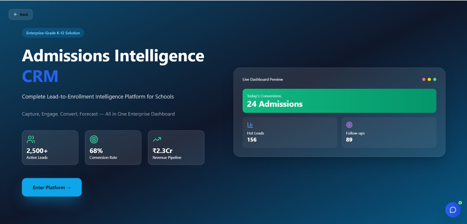 Admission CRM